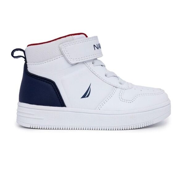 Nautica Kid's High Top Sneaker Fashion Boot High Top Athletic Size 5 # Bag X-6 - Picture 1 of 9